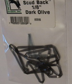 scud back 1/8 dk olive Hareline 